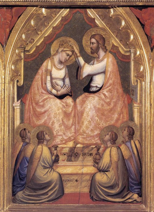 The Coronation of the Virgin by Giotto